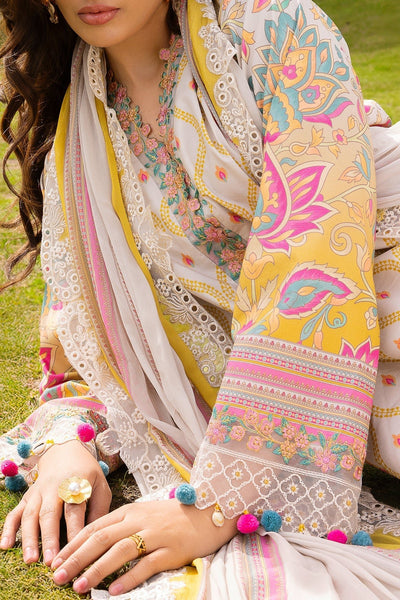 Charizma | Rang e Bahar | VOL 02 CRB6-10-Brand:Charizma-Type:Ladies Clothes-Off White-Lawn-House of Maryam- Buy in UK, USA