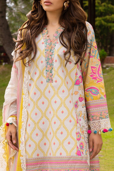 Charizma | Rang e Bahar | VOL 02 CRB6-10-Brand:Charizma-Type:Ladies Clothes-Off White-Lawn-House of Maryam- Buy in UK, USA