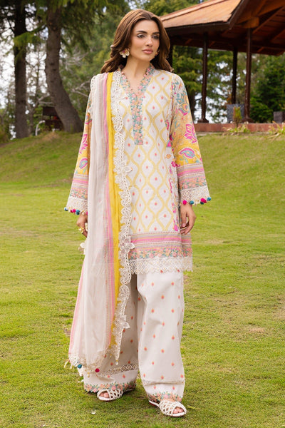 Charizma | Rang e Bahar | VOL 02 CRB6-10-Brand:Charizma-Type:Ladies Clothes-Off White-Lawn-House of Maryam- Buy in UK, USA