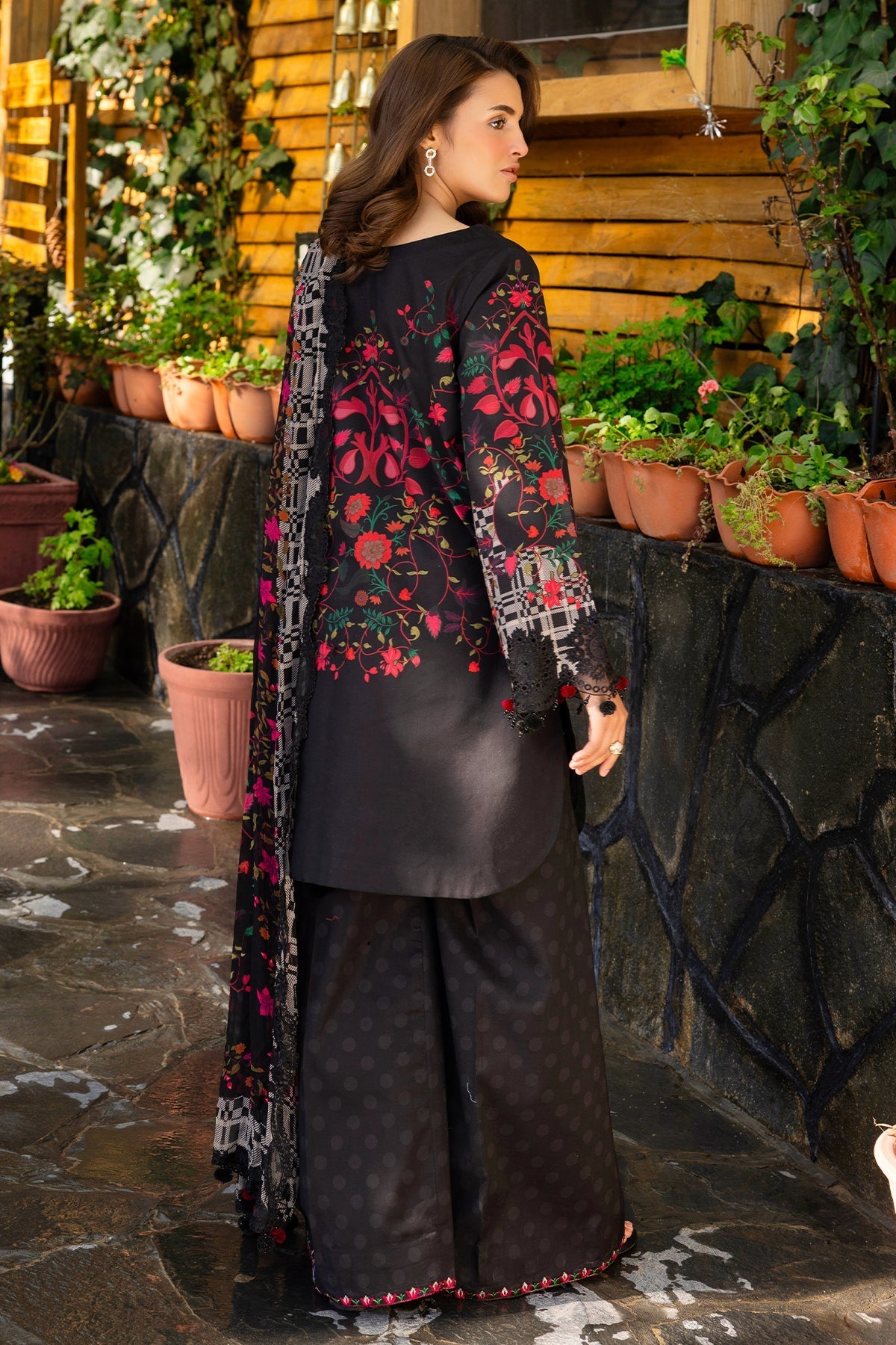 Charizma | Rang e Bahar | VOL 02 CRB6-11-Brand:Charizma-Type:Ladies Clothes-Black-Lawn-House of Maryam- Buy in UK, USA