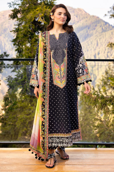 Charizma | Rang e Bahar | VOL 02 CRB6-15-Brand:Charizma-Type:Ladies Clothes-Black-Lawn-House of Maryam- Buy in UK, USA