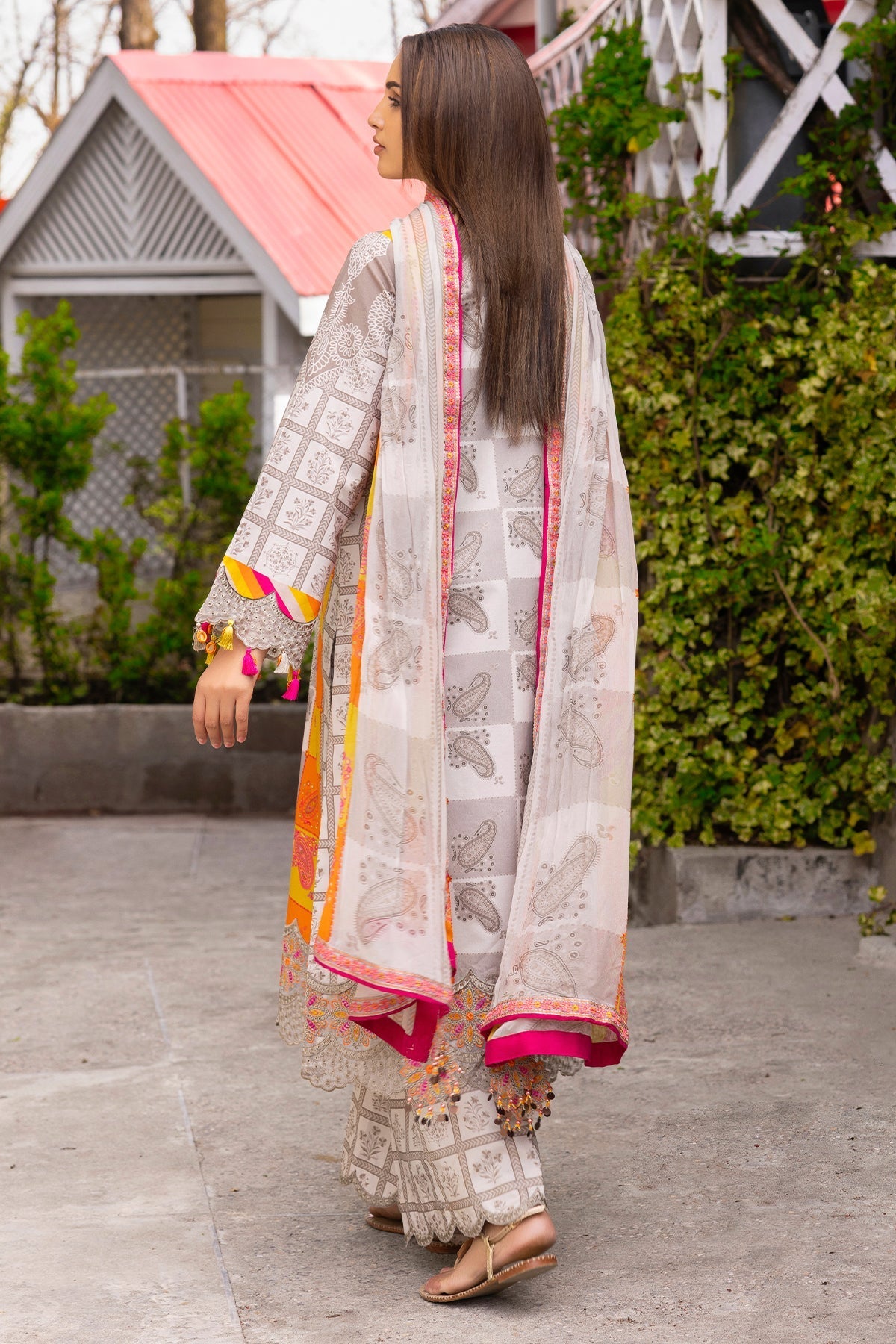 Charizma | Rang e Bahar | VOL 02 CRB6-16-Brand:Charizma-Type:Ladies Clothes-Off White-Lawn-House of Maryam- Buy in UK, USA