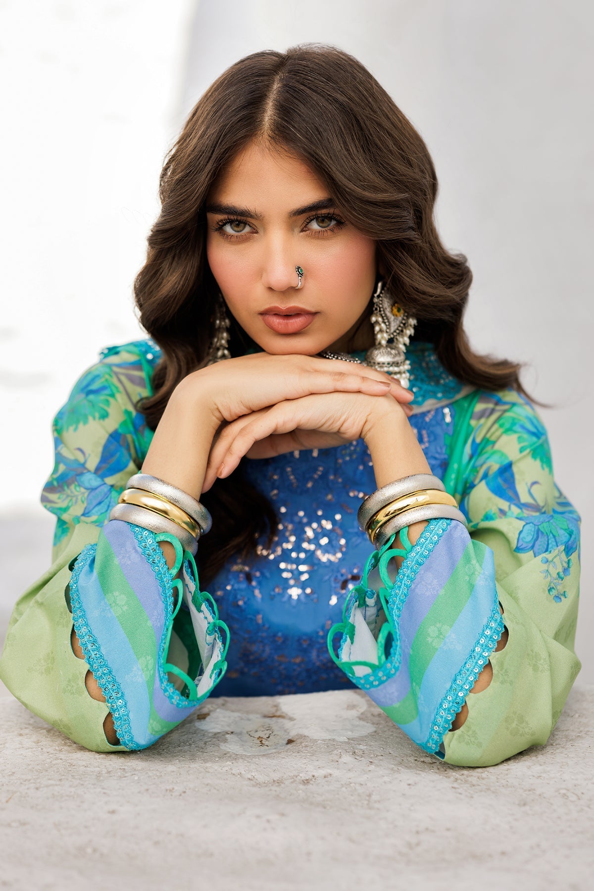 Charizma | Rangoli Lawn | CRO5-05-Brand:Charizma-Type:Ladies Clothes-Multi-Lawn-House of Maryam- Buy in UK, USA