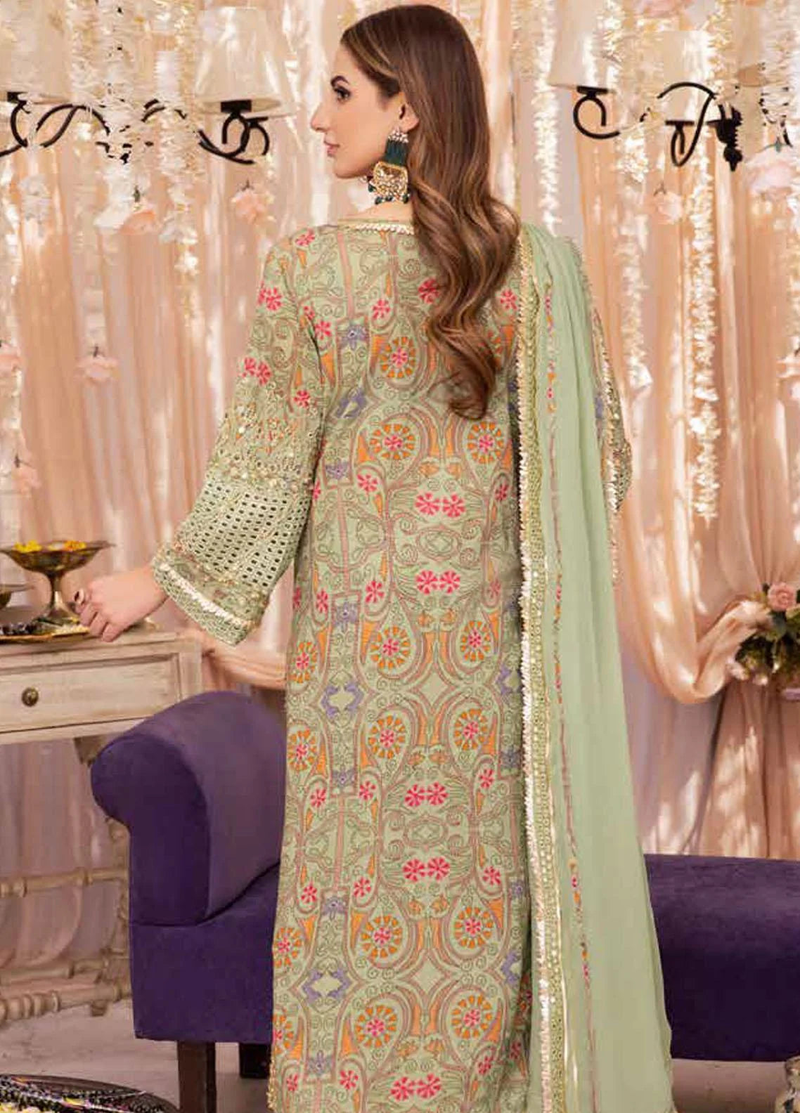 Charizma | Luxury Embroidered Eid Collection | ED23-06 by Designer Charizma - House of Maryam - Pakistani Designer Ethnic Wear in {{ shop.shopifyCountryName }}