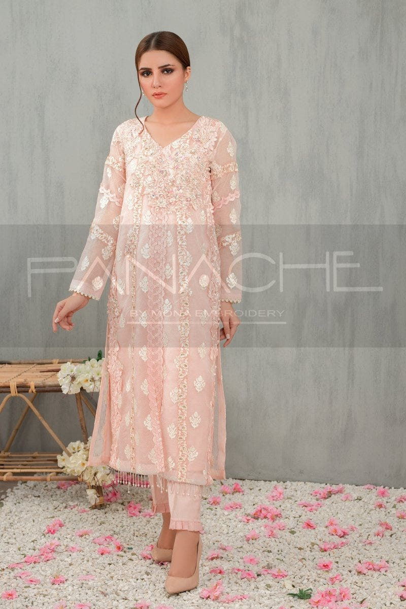 Panache | Pret | Cherry Blossom -  Panache By Mona  - Original Designer Dress - House of Maryam