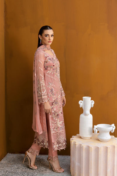 Ramsha | Chevron Chiffon Collection | A-1005 -  Ramsha Ladies Clothes - Original Designer Dress - House of Maryam