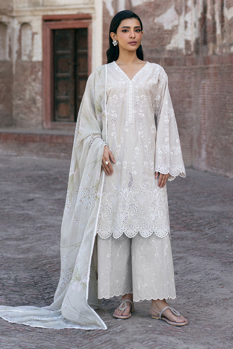 Cross Stitch | Exclusive Pret | Garden Charm-3PC (Shirt, Trouse & Dupatta)