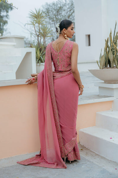 Chinyere | Formal Wedding Exclusive | (FW0001)-Brand:Chinyere-Type:Ladies Clothes-Pink-Chiffon-House of Maryam- Buy in UK, USA
