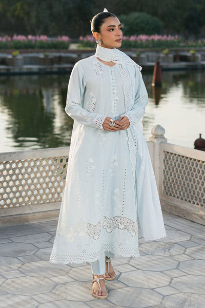 Cross Stitch | Exclusive Pret | Aqua Haze-3PC (Shirt, Trouser & Dupatta)