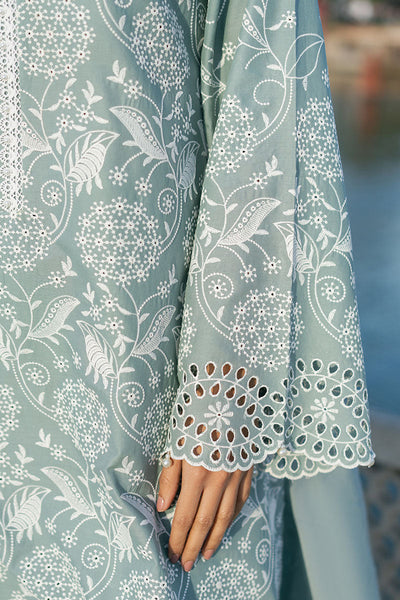 Cross Stitch | Exclusive Pret | Ocean Spruce-3PC (Shirt, Trouser & Dupatta)