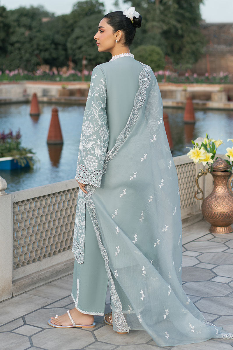 Cross Stitch | Exclusive Pret | Ocean Spruce-3PC (Shirt, Trouser & Dupatta)-7