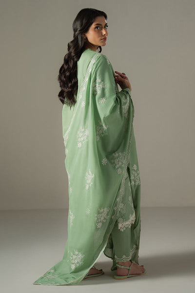 Cross Stitch | Chikankari Lawn 25 | SAGE GARDEN -  Cross Stitch Ladies Clothes - Original Designer Dress - House of Maryam