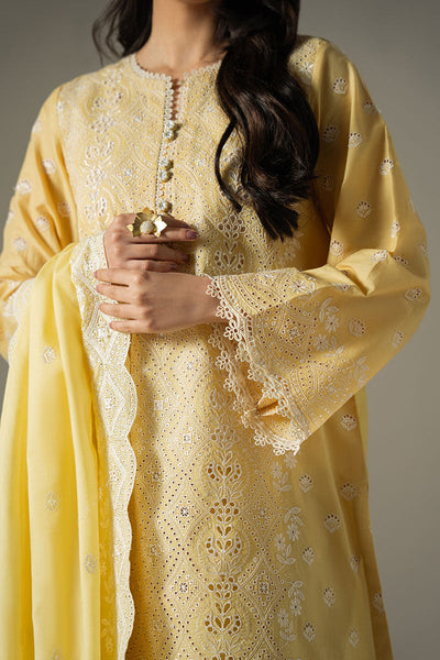 Cross Stitch | Chikankari Lawn 25 | ORCHID GEM -  Cross Stitch Ladies Clothes - Original Designer Dress - House of Maryam