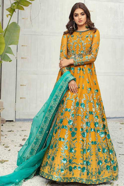 Waqas Shah | Malika E Jahan | Chand r Mukhi -  Waqas Shah Formal - Original Designer Dress - House of Maryam