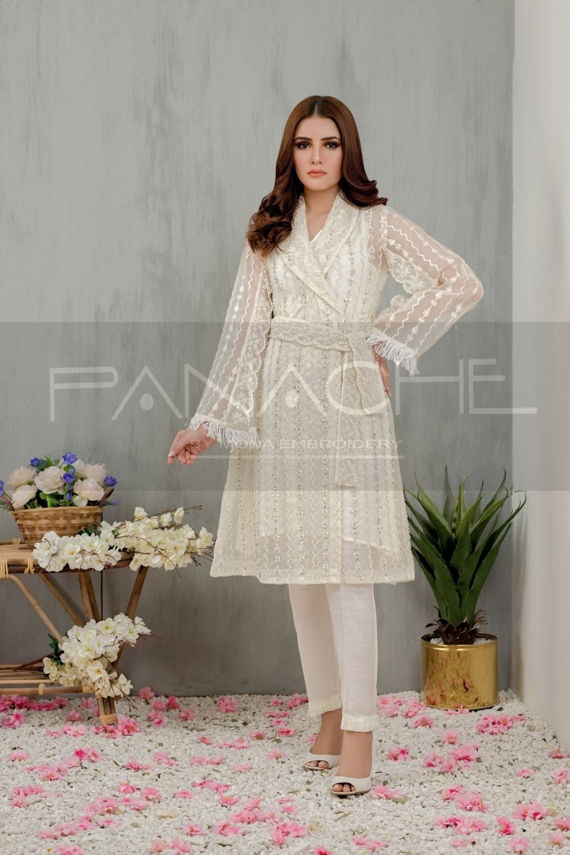 Panache | Pret | Classic Glam -  Panache By Mona  - Original Designer Dress - House of Maryam