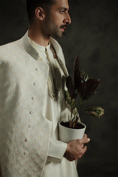 Republic By Omar Farooq | Sherwani Couture | 'Ishan' Sherwani -  Republic by Omar Farooq SHERWANI COUTURE - Original Designer Dress - House of Maryam