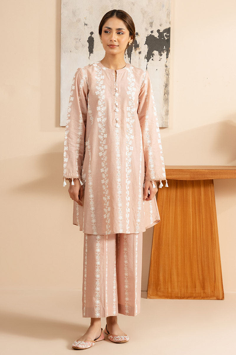 Cross Stitch | Exclusive Pret | Pink Passion -2 PC (Shirt & Trouser)