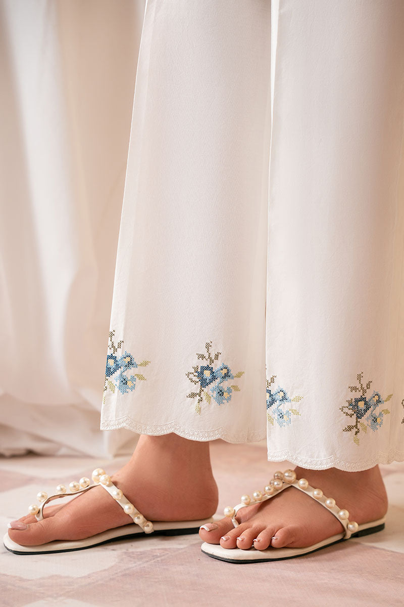 Cross Stitch | Exclusive Pret | Pristine Glow-2PC (Shirt & Trouser), image 3