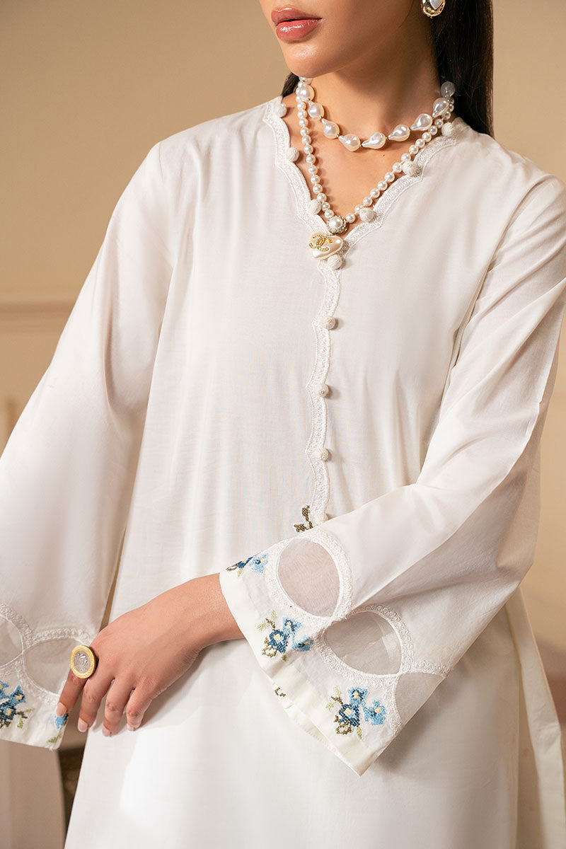 Cross Stitch | Exclusive Pret | Pristine Glow-2PC (Shirt & Trouser)-2