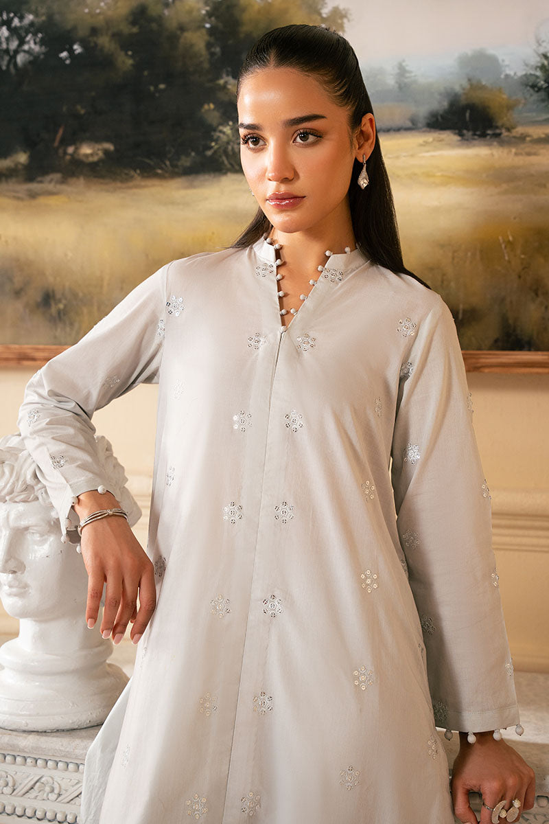 Cross Stitch | Exclusive Pret | Serene Haze-2PC (Shirt & Trouser), image 4