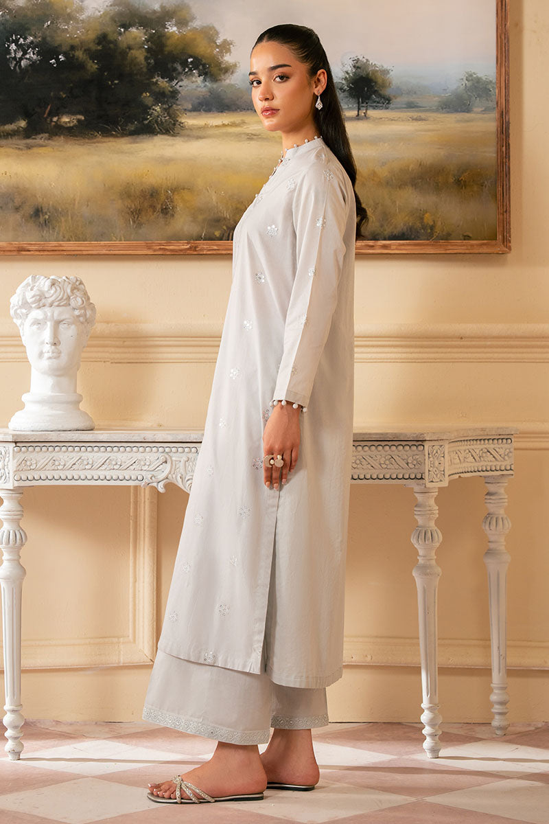 Cross Stitch | Exclusive Pret | Serene Haze-2PC (Shirt & Trouser), image 3