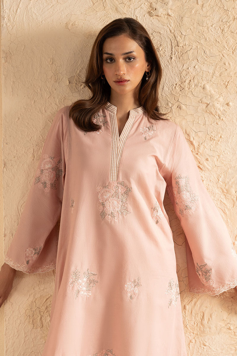 Cross Stitch | Exclusive Pret | Petal Pink-2PC (Shirt & Trouser), image 5