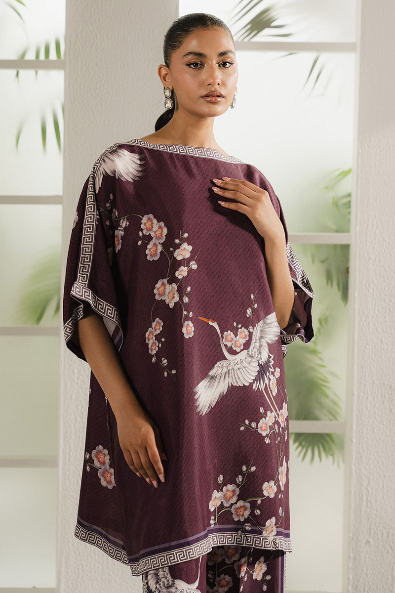 Cross Stitch | Exclusive Pret | Sakura Soar-2PC (Shirt & Trouser), image 3