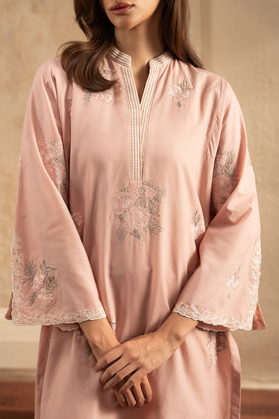 Cross Stitch | Exclusive Pret | Petal Pink-2PC (Shirt & Trouser)