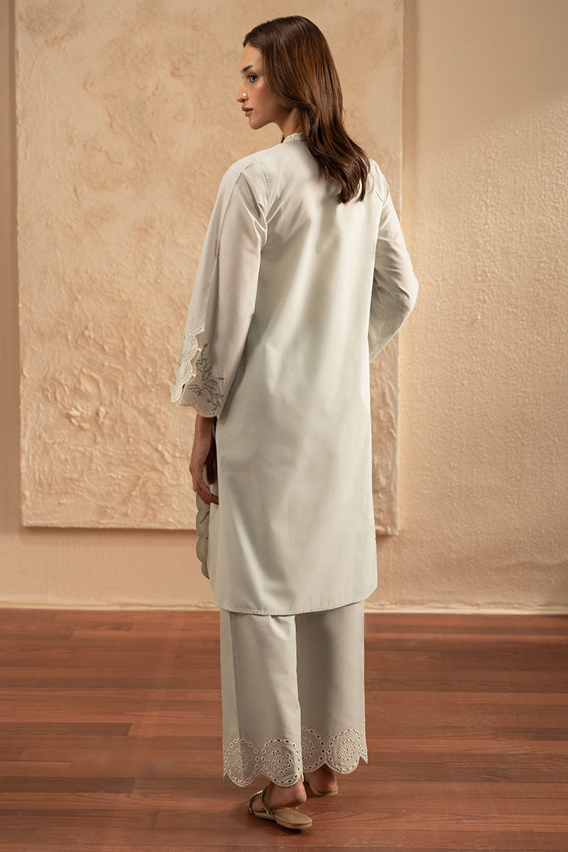 Cross Stitch | Exclusive Pret | Emerald Frost-2PC (Shirt & Trouser)-7