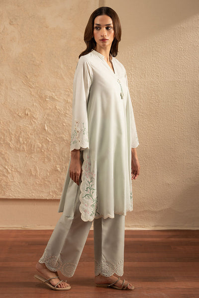 Cross Stitch | Exclusive Pret | Emerald Frost-2PC (Shirt & Trouser)