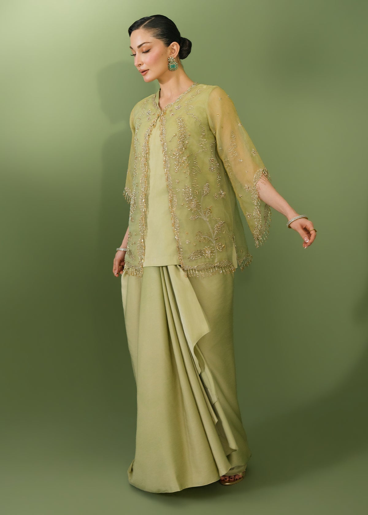 Jeem | Celestial Luxe Formals |CORAL LEAF