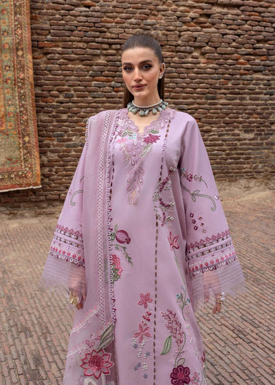 Crimson | Tasawar 25 | MIRROR GARDEN - D3B-Brand:Crimson-Type:Ladies Clothes-Lilac-Organza-House of Maryam- Buy in UK, USA