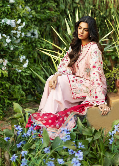 Sadaf Fawad Khan | Siraa Lawn 25 | PAISLEY GARDEN - B -  Sadaf Fawad Khan Ladies Clothes - Original Designer Dress - House of Maryam