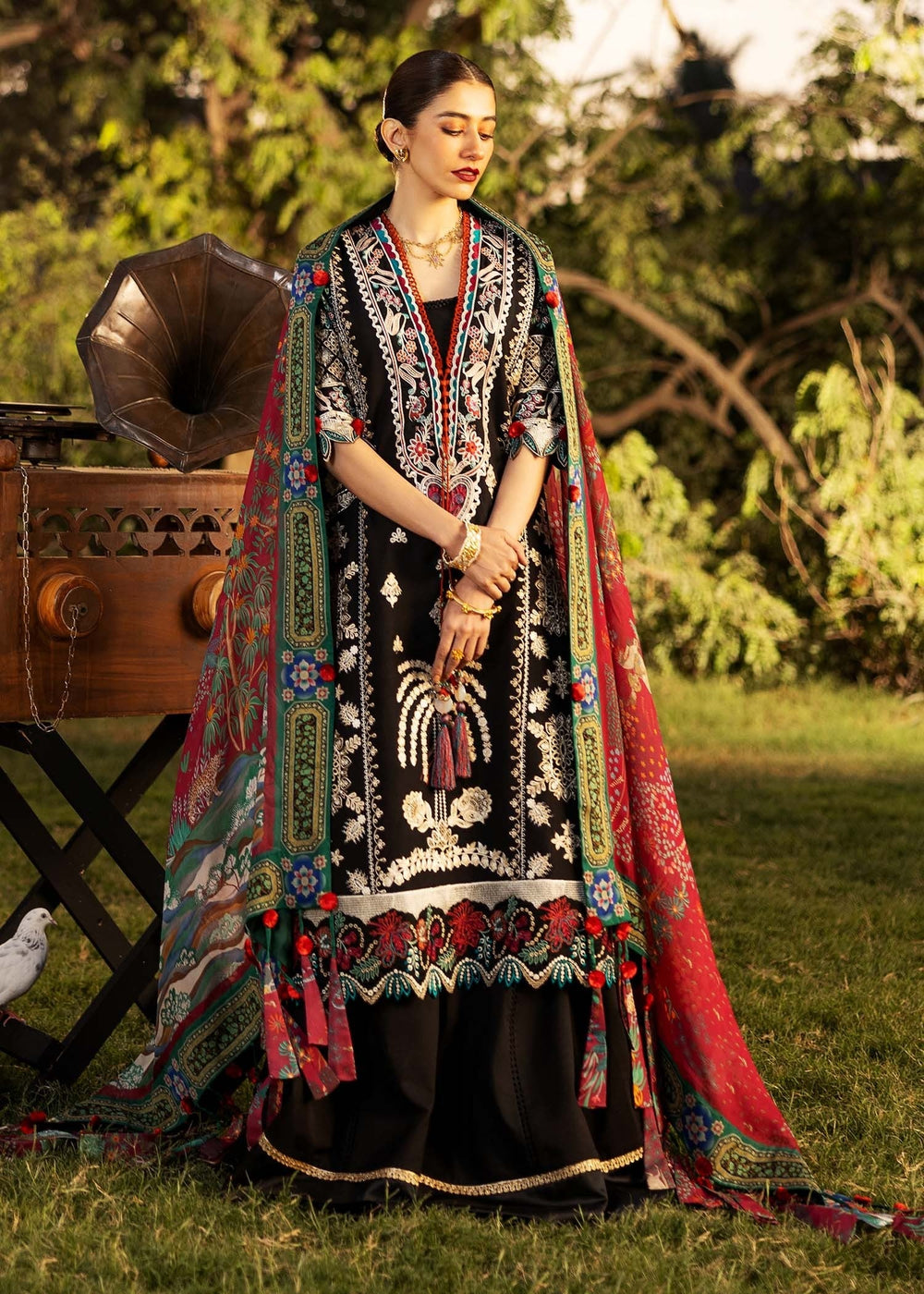 Sadaf Fawad Khan | Siraa Lawn 25 | PALM ISLAND - A -  Sadaf Fawad Khan Ladies Clothes - Original Designer Dress - House of Maryam