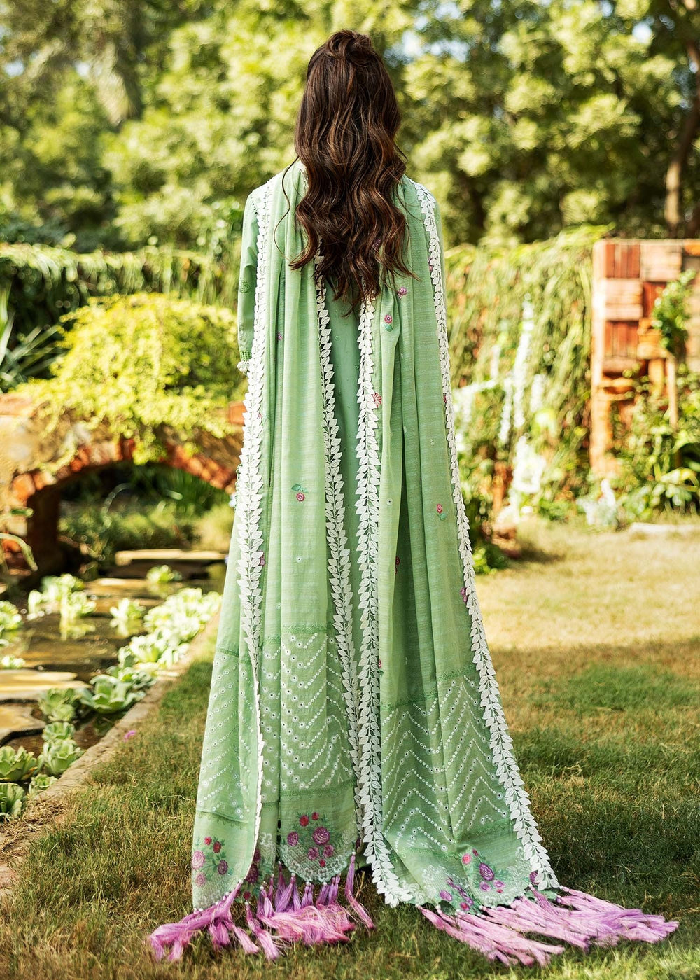 Sadaf Fawad Khan | Siraa Lawn 25 | FRENCH HEARTS - A -  Sadaf Fawad Khan Ladies Clothes - Original Designer Dress - House of Maryam