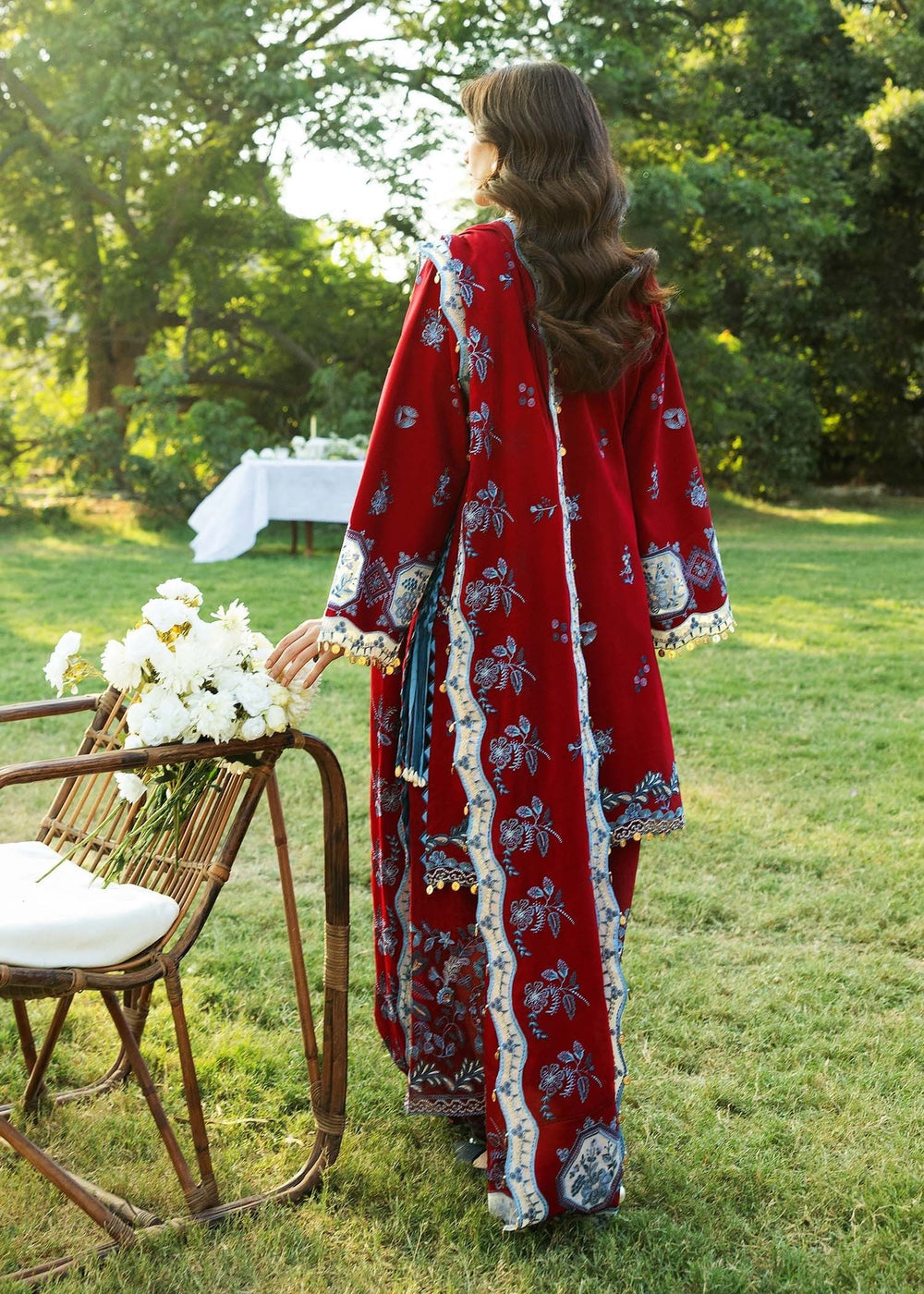 Sadaf Fawad Khan | Siraa Lawn 25 | KOI - A -  Sadaf Fawad Khan Ladies Clothes - Original Designer Dress - House of Maryam