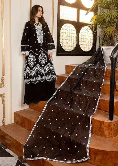 Meem | Anaya 25 | PITCH BLACK -  Meem Ladies Clothes - Original Designer Dress - House of Maryam