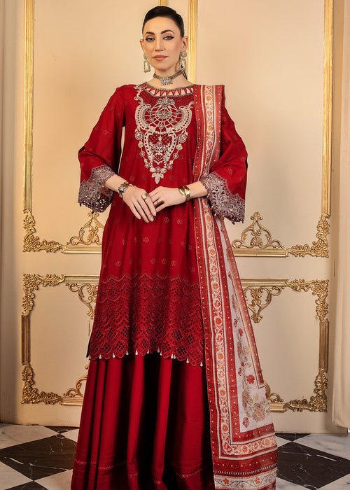 Meem | Anaya 25 | ROYAL RED -  Meem Ladies Clothes - Original Designer Dress - House of Maryam
