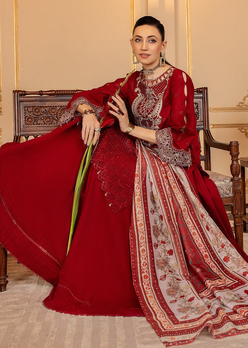 Meem | Anaya 25 | ROYAL RED -  Meem Ladies Clothes - Original Designer Dress - House of Maryam