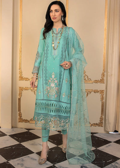 Meem | Anaya 25 | PITCH CYAN -  Meem Ladies Clothes - Original Designer Dress - House of Maryam
