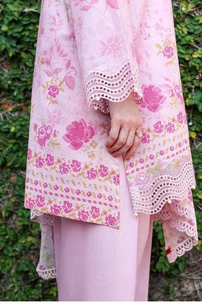 Cross Stitch | Eid Lawn Edit 26 | SPRING LILAC-Brand:Cross Stitch-Type:Ladies Clothes-Lilac-Lawn-House of Maryam- Buy in UK, USA