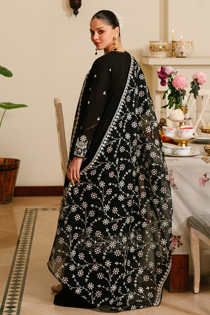 Cross Stitch | Eid Lawn 24 | NOIR ORNATE -  Cross Stitch Luxury -  House of Maryam