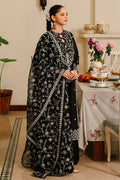 Cross Stitch | Eid Lawn 24 | NOIR ORNATE -  Cross Stitch Luxury -  House of Maryam
