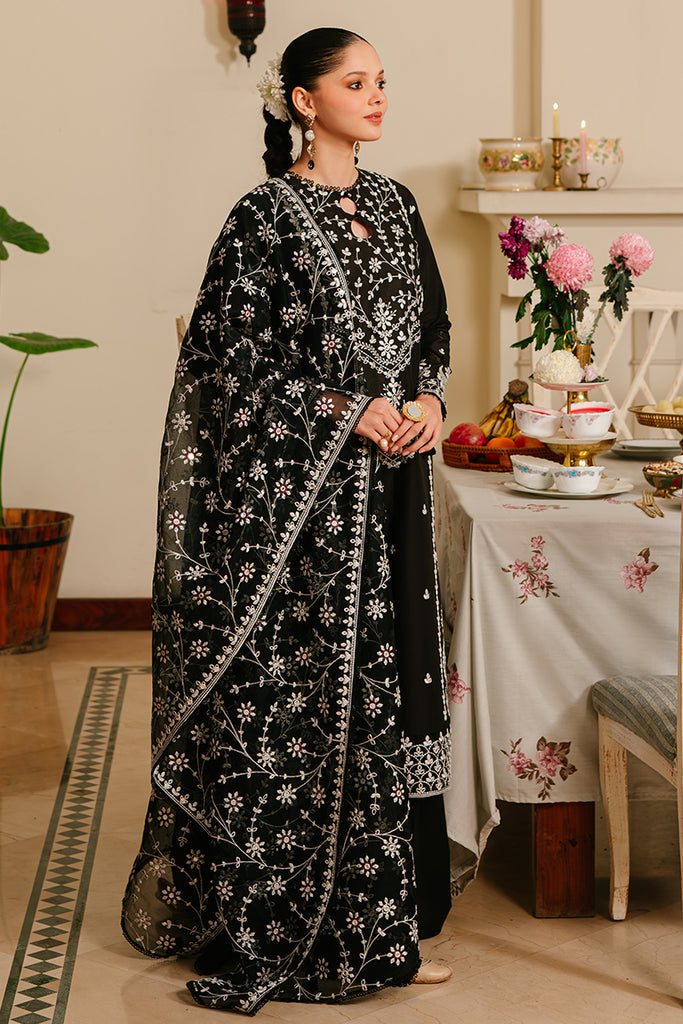 Cross Stitch | Eid Lawn 24 | NOIR ORNATE -  Cross Stitch Luxury -  House of Maryam