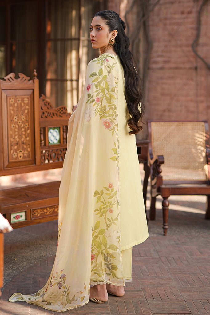 Cross Stitch | Eid Lawn 24 | SAPID FOLIATE -  Cross Stitch Luxury -  House of Maryam
