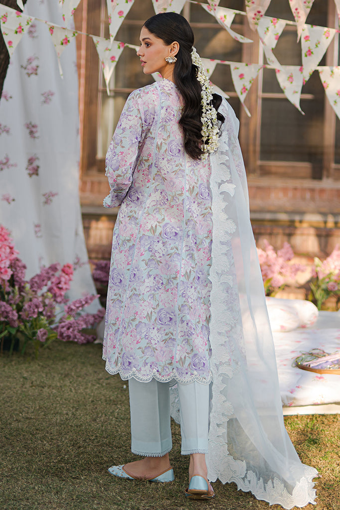 Cross Stitch | Eid Lawn 24 | TENDER BREEZE -  Cross Stitch Luxury - Original Designer Dress - House of Maryam