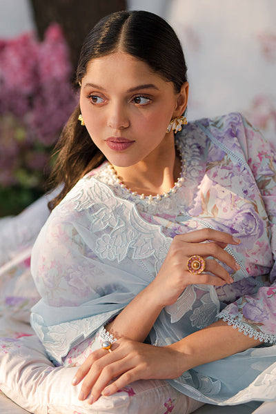 Cross Stitch | Eid Lawn 24 | TENDER BREEZE -  Cross Stitch Luxury - Original Designer Dress - House of Maryam