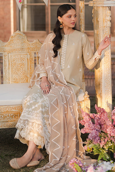 Cross Stitch | Eid Lawn 24 | PALE GREEN -  Cross Stitch Luxury - Original Designer Dress - House of Maryam