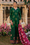 Cross Stitch | Eid Lawn 24 | OPULENT GREEN by Designer Cross Stitch - House of Maryam - Pakistani Designer Ethnic Wear in {{ shop.shopifyCountryName }}