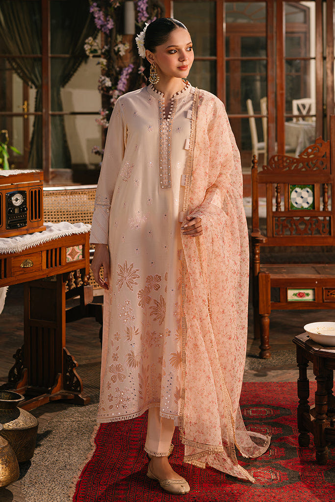 Cross Stitch | Eid Lawn 24 | PASTEL FUSION -  Cross Stitch Luxury - Original Designer Dress - House of Maryam